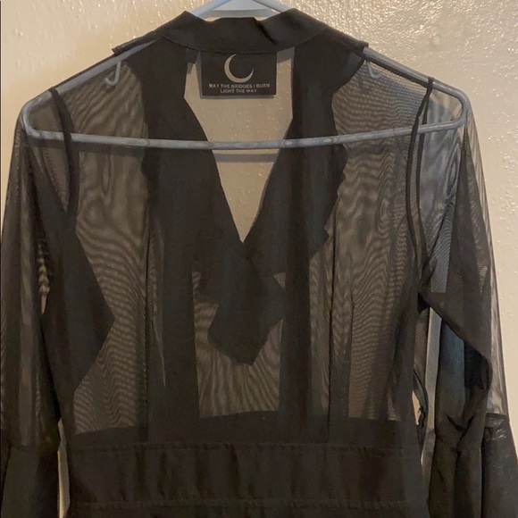 *SOLD ON MERC* Killstar Decay Nu Mourning Dress - Picture 12 of 13